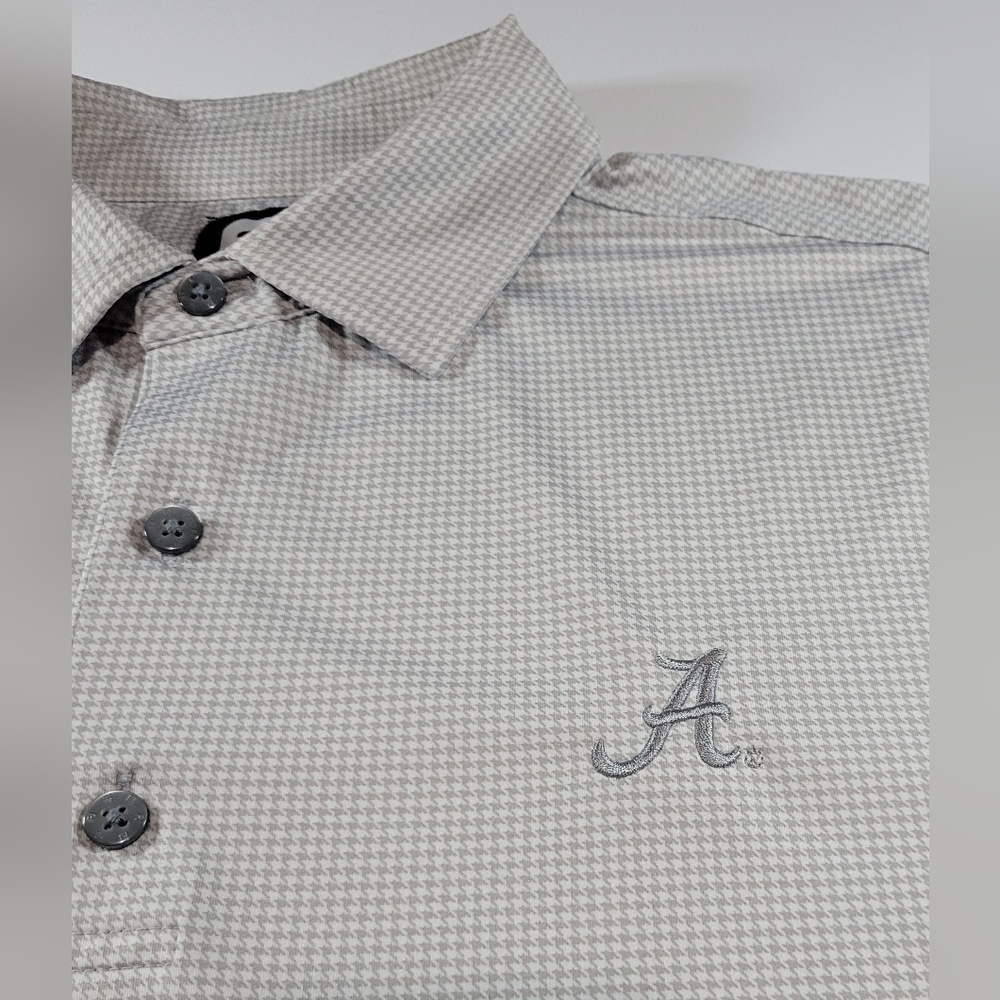 FootJoy Alabama Crimson Tide White Polo Shirt
